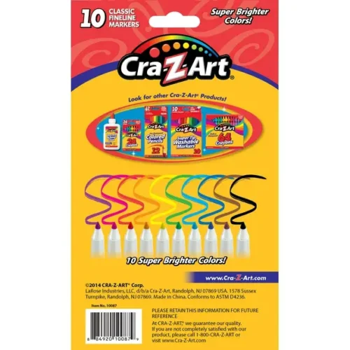 Cra-Z-Art-Classic-Fine-Line-Colored-Markers-10-Count-1