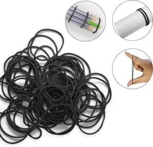 Paper Clips Rubber Band With Binder Clips Stationery Set For Kids