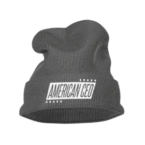 Ten Star American CEO Embroidered Beanie Hat