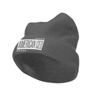 Ten Star American CEO Embroidered Beanie Hat
