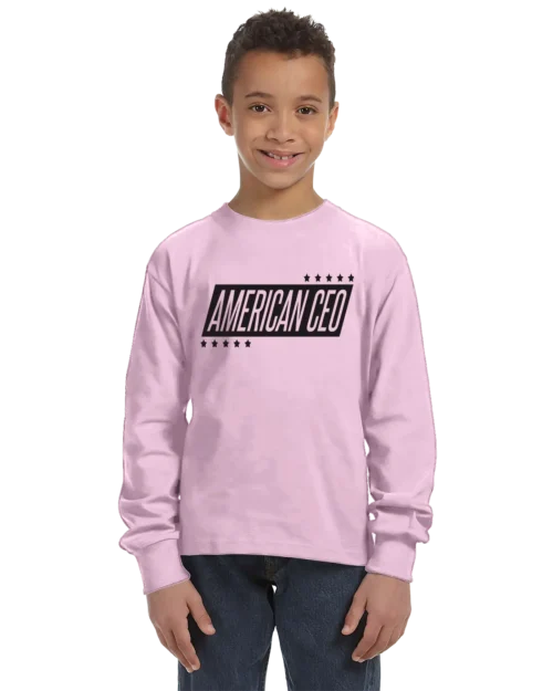 Ten Star American CEO Unisex Youth Long Sleeve T-Shirt