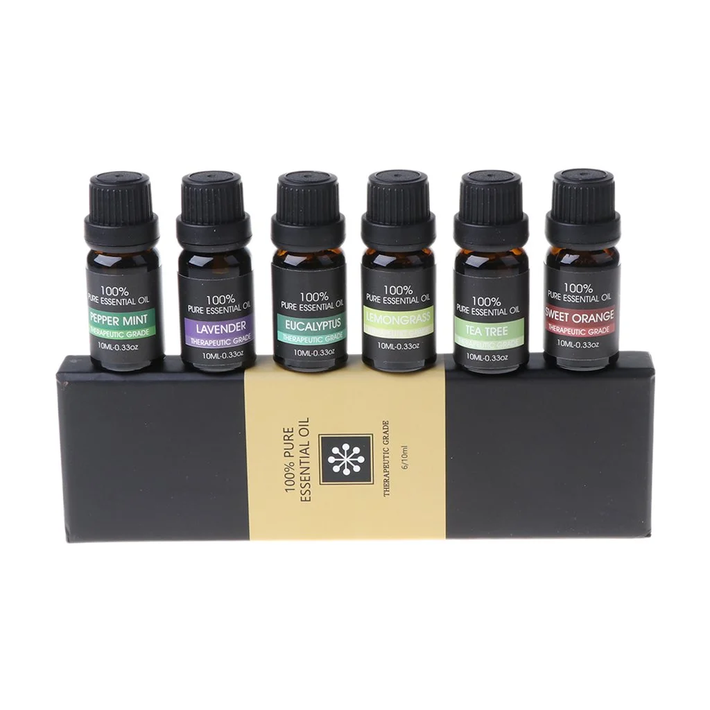 Therapeutic Pure Essential Oil - Manly Scents Set of 6 - The CEO Creative