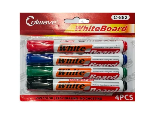 Set Of 4 Pieces Pen Dry Erasable Whiteboard Marker