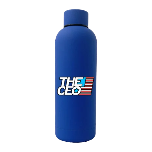 American Flag The CEO 17oz Rubber Bottle