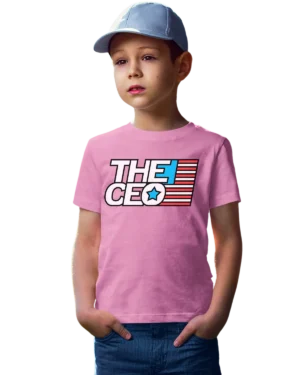 American Flag The CEO Unisex Youth T-Shirt