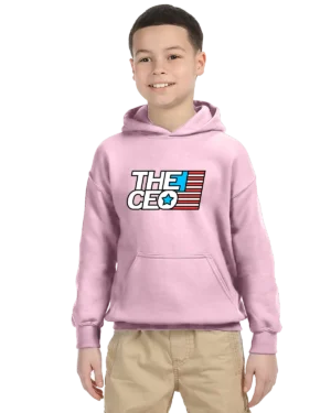 American Flag The CEO Unisex Youth Hoodie