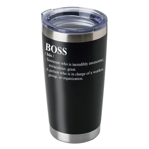 BOSS Definition 20oz Insulated Vacuum Sealed Tumbler