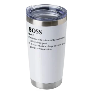 BOSS Definition 20oz Insulated Vacuum Sealed Tumbler
