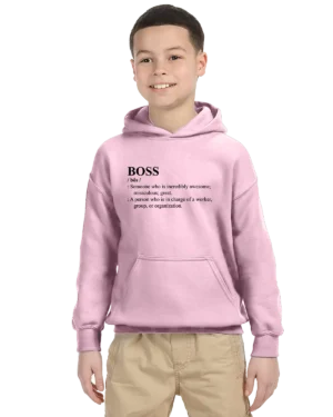 BOSS Definition Unisex Youth Hoodie