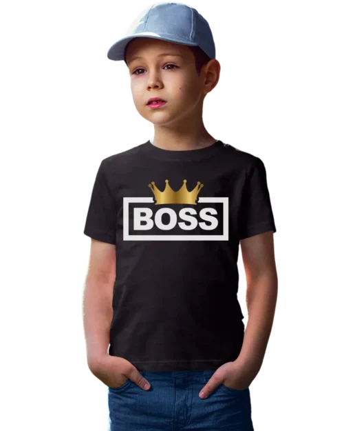 Boss Crown Unisex Youth T-Shirt