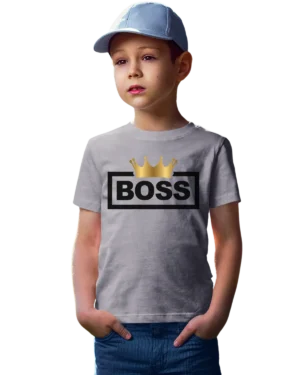 Boss Crown Unisex Youth T-Shirt