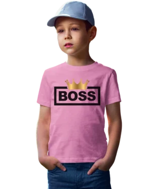 Boss Crown Unisex Youth T-Shirt