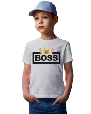 Boss Crown Unisex Youth T-Shirt
