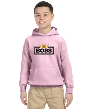 Boss Crown Unisex Youth Hoodie