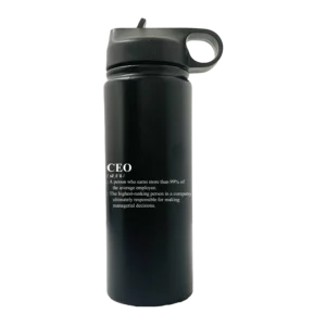CEO Definition 20oz Sport Water Bottle