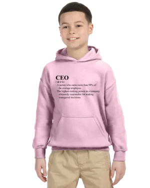 CEO Definition Unisex Youth Hoodie