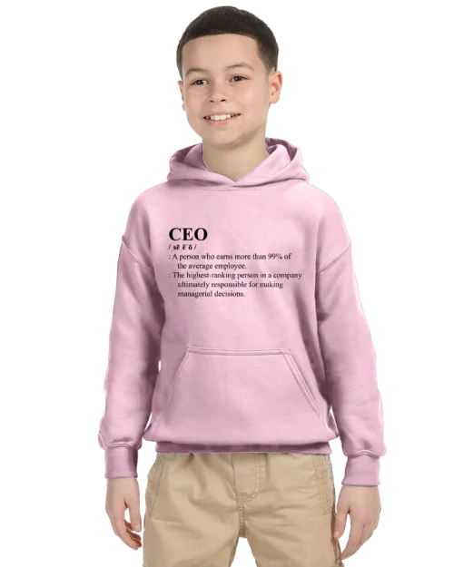 CEO Definition Unisex Youth Hoodie