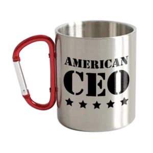 Five Star American CEO Carabiner Mug 12oz