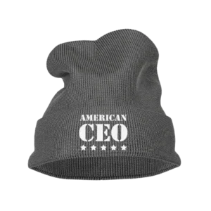 Five Star American CEO Embroidered Beanie Hat