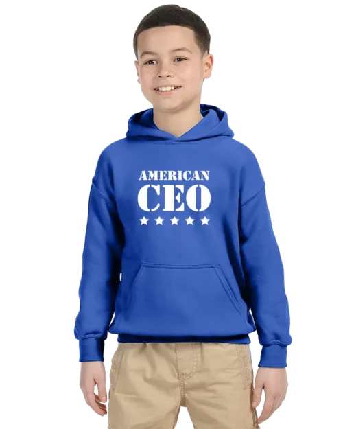 Five Star American CEO Unisex Youth Hoodie