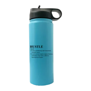 HUSTLE Definition 20oz Sport Water Bottle