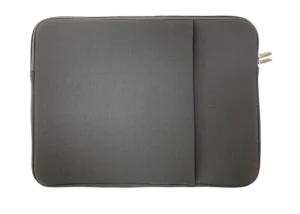 HUSTLE Definition Water Resistant Laptop Sleeve With Side Pocket – 15 Inch