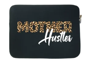 Mother Hustler Special Edition Water Resistant Laptop Sleeve With Side Pocket – 15 Inch