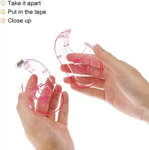 Plastic Tape Dispenser Set - Random Color