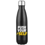 Push Your Self 17oz Stainless Steel Water Bottle