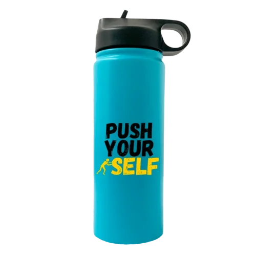 Push Your Self 20oz Sport Water Bottle