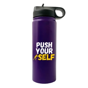 Push Your Self 20oz Sport Water Bottle