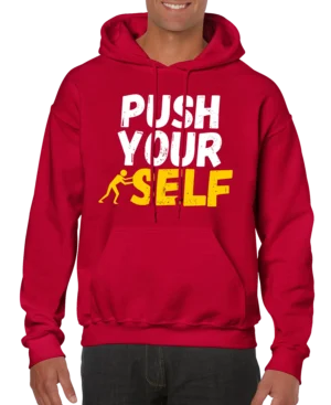 Push Your Self Men’s Hoodie