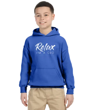 Relax Im A CEO Unisex Youth Hoodie