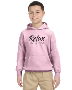 Relax Im A CEO Unisex Youth Hoodie