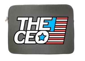 American Flag The CEO Water Resistant Laptop Sleeve With Side Pocket – 15 Inch
