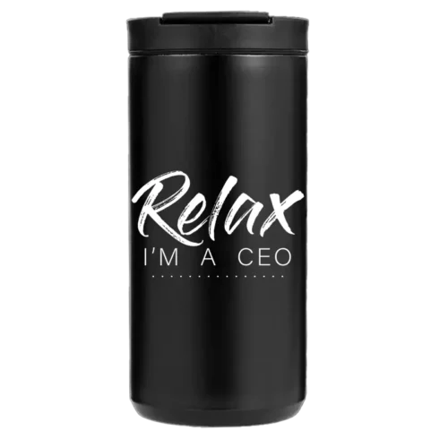 Relax Im A CEO 14oz Coffee Tumbler