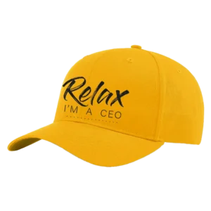 Relax Im A CEO Embroidered Hat