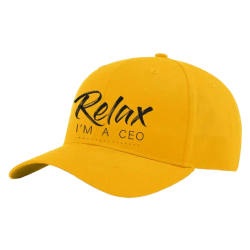 Relax Im A CEO Embroidered Hat