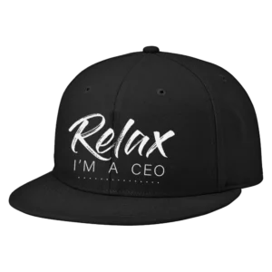 Relax Im A CEO Embroidered Hat