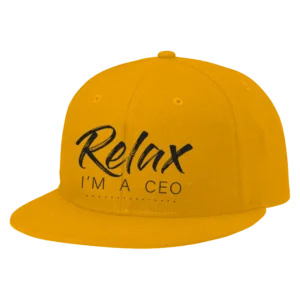 Relax Im A CEO Embroidered Hat