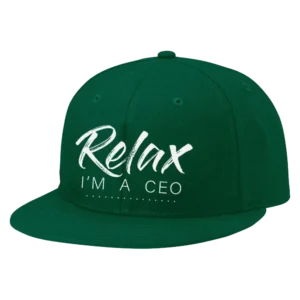 Relax Im A CEO Embroidered Hat