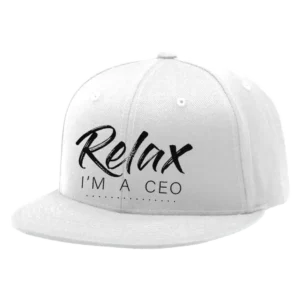 Relax Im A CEO Embroidered Hat