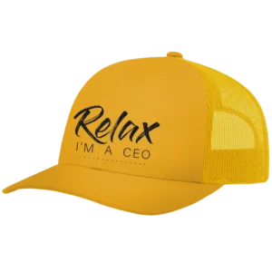 Relax Im A CEO Embroidered Hat