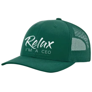 Relax Im A CEO Embroidered Hat