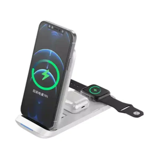 3 in 1 Folding 15W Qi Wireless Charger