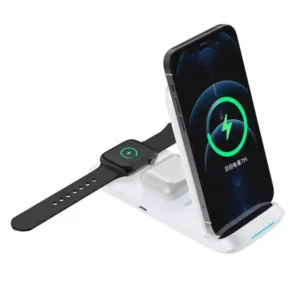 3 in 1 Folding 15W Qi Wireless Charger C16B