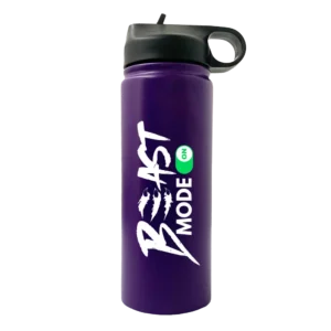 Beast Mode On 20oz Sport Water Bottle