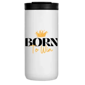 Born To Win 14oz Coffee Tumbler