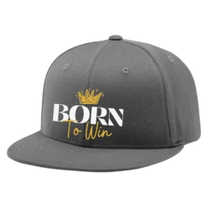 Born To Win Embroidered Hat