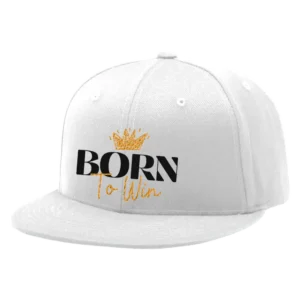 Born To Win Embroidered Hat